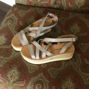 Lucky Brand wedge sandles